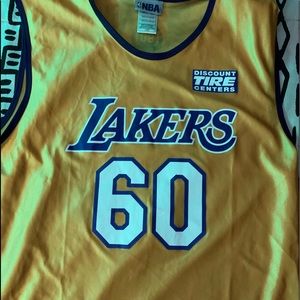 Lakers 60 anniversary jersey
